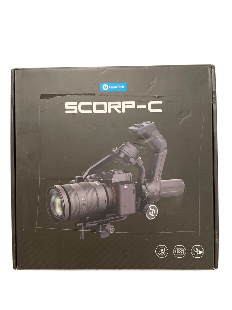 FeiyuTech Scorp-C Gimbal Stablizer - Black - New, Open Box