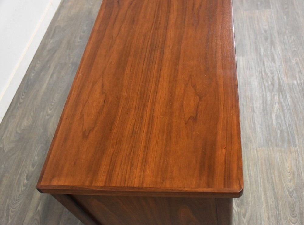 Walnut Mid Century Modern Desk