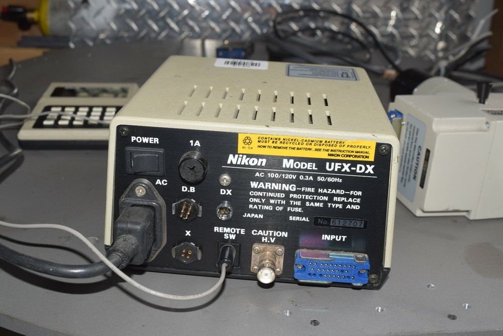 Nikon UFX-DX w/ Data pack MPC-1 MICROSCOPE CAMERA Controller #211413-AI1