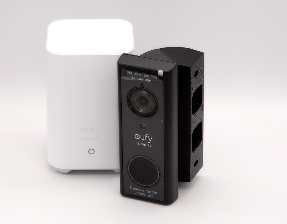 Eufy Video Doorbell E340 90° Corner Mount Bracket, Angle Wedge Adapter