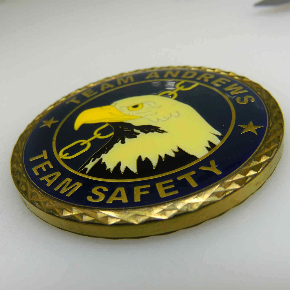 TEAM ANDREWS TEAM SAFETY CHALLENGE COIN