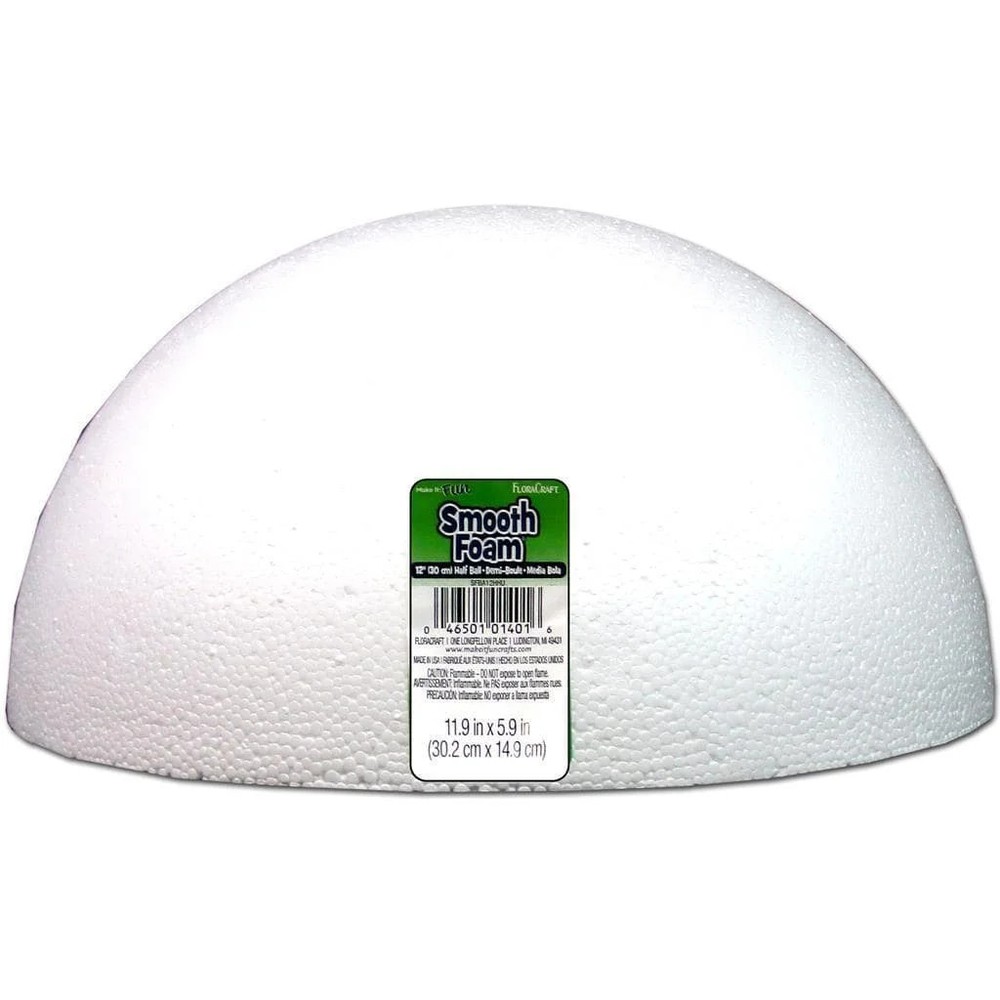 Hollow Foam Half Ball