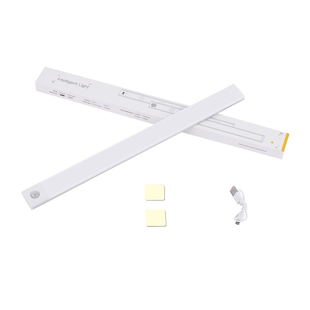 4 Pack 12in Under Cabinet Lights 3 Color Motion Sensor Dimmable 84LED 3 Modes