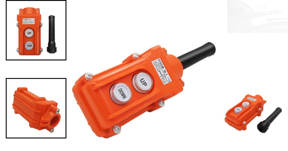 Professional Rainproof Momentary Push Button Crane Switch for Precise Control