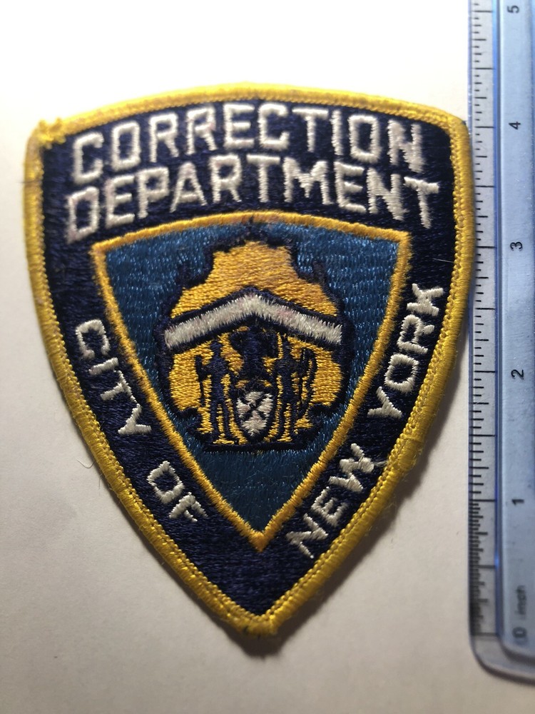 New York City Correction Department Patch