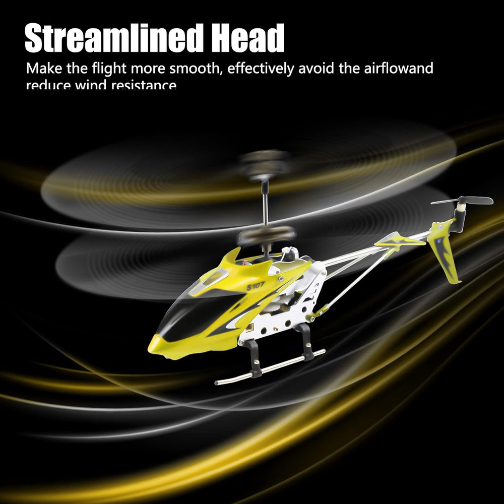 Mini RC Helicopter - 3CH Precise Remote Control Gyro System Flexible Blades