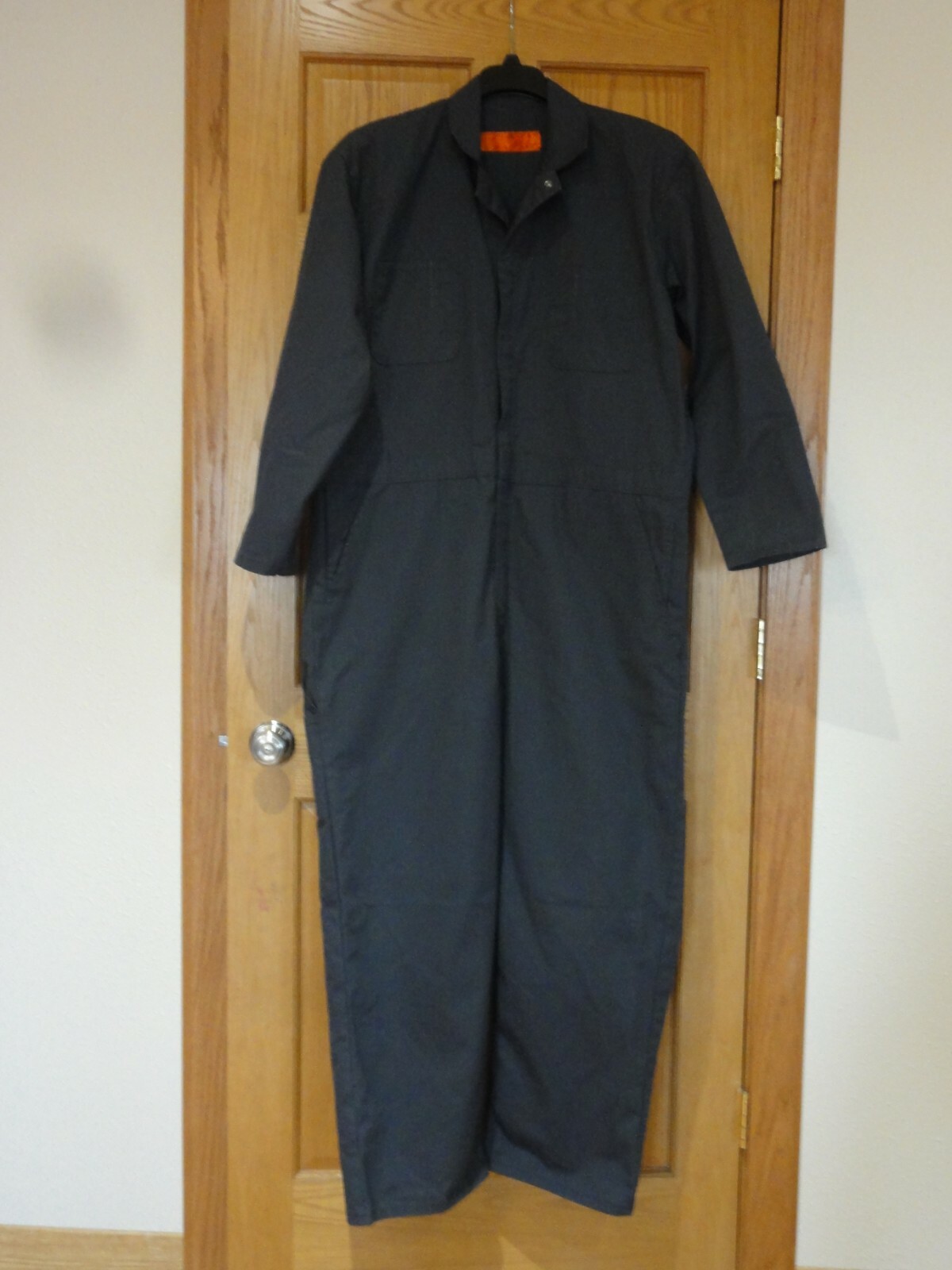 Red Kap Coveralls Acciona Velva Windfarm Logo Turbine Wind Farm Power Size 50-RG