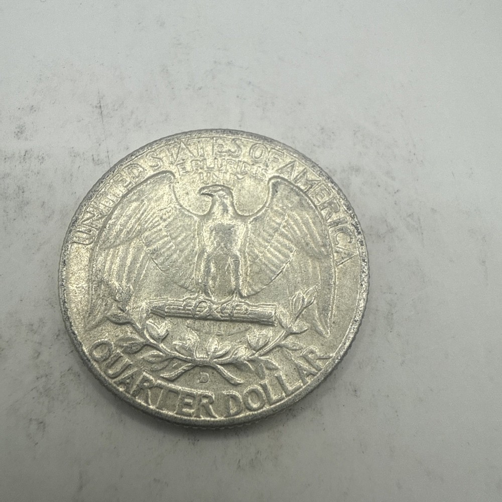 1954 D WASHINGTON QUARTER SILVER #50038