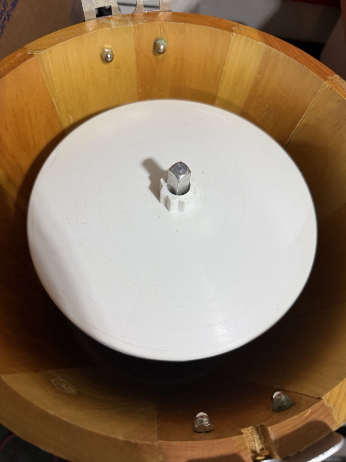 Vintage Rival Electric Ice Cream Maker Wood Bucket 5 Qt Tested Works