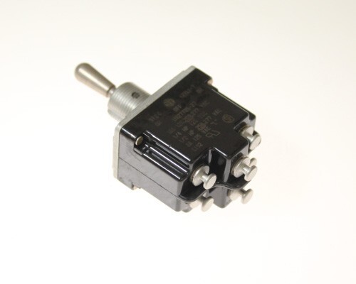 1x MS27735-27 MicroSwitch Toggle Switch DPDT On-Off-On