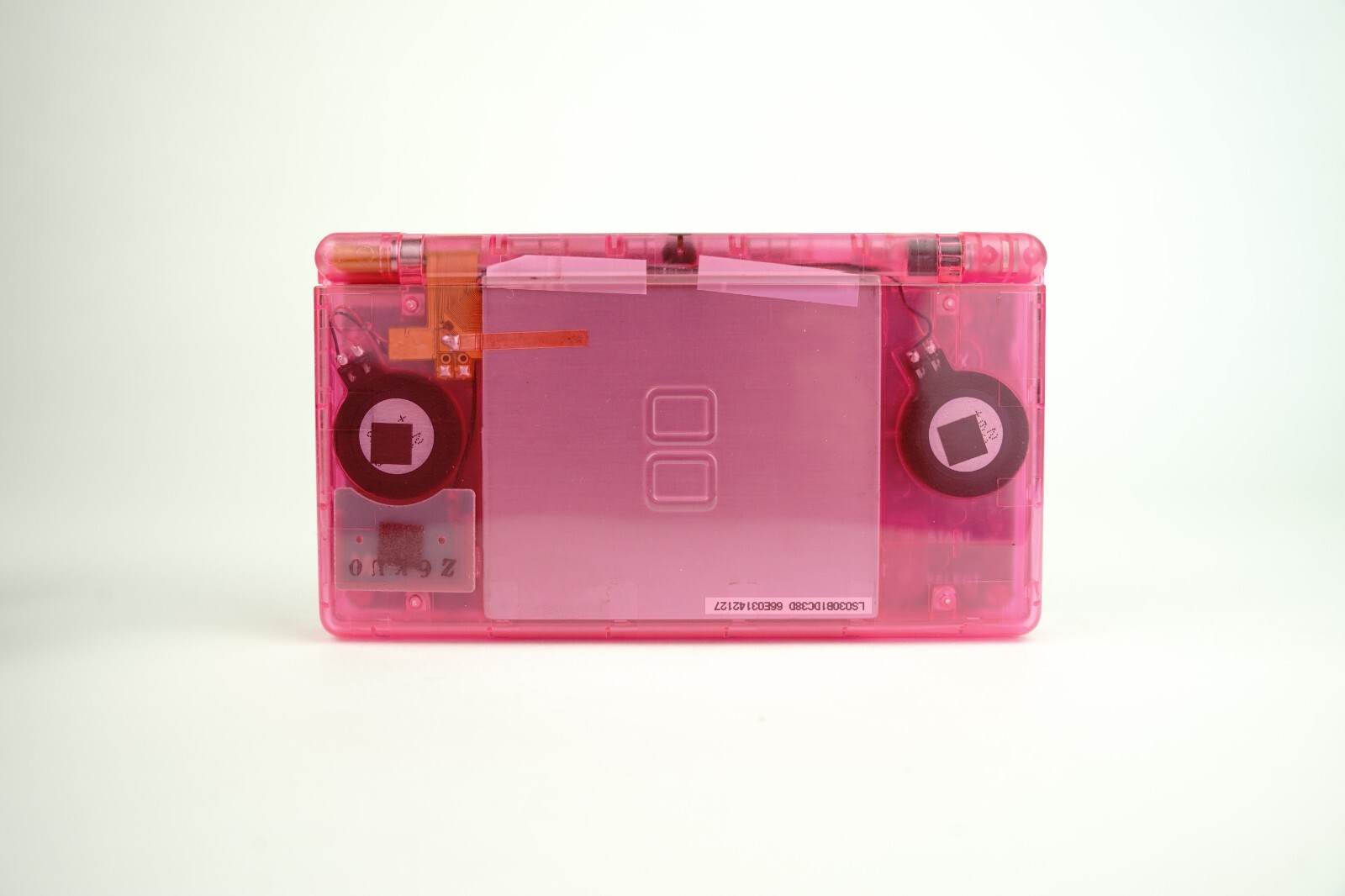 Nintendo DS Lite Console with Charger Handheld Clear Brand New Shell NDSL