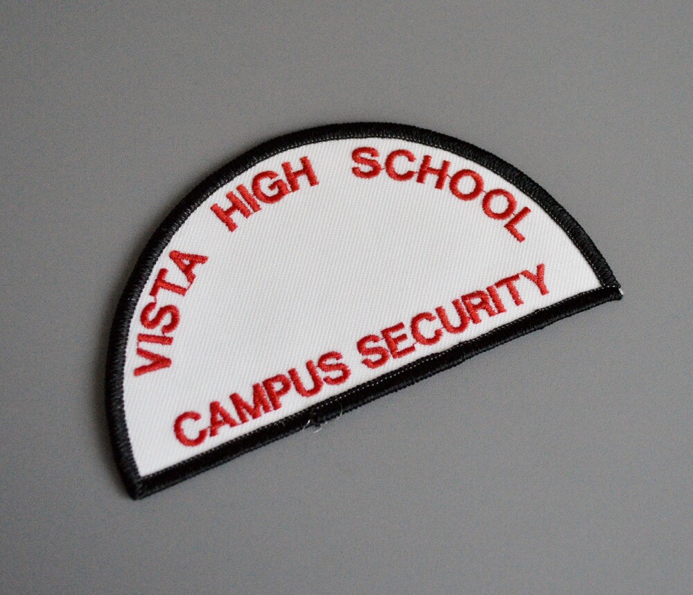 Vista California High School Campus Security Patch