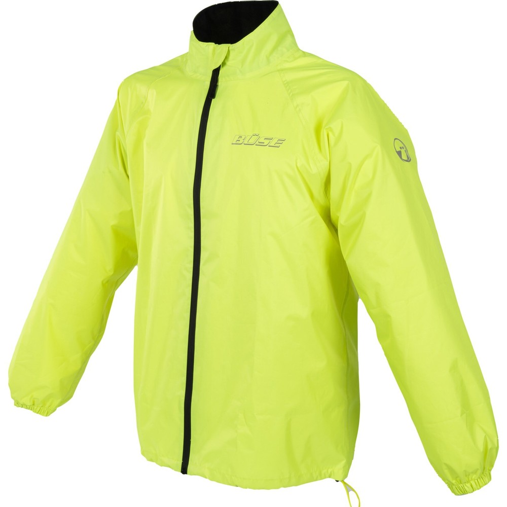 Motorcycle Rain Jacket 3XL Waterproof Büse Spray - Pull On Fluo Yellow