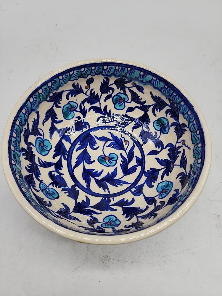 Vintage Signed Turkish Bowl, Signed