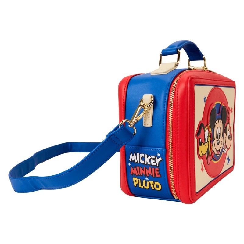 Loungefly Mickey & Friends Classic Lunchbox Crossbody Bag NWT