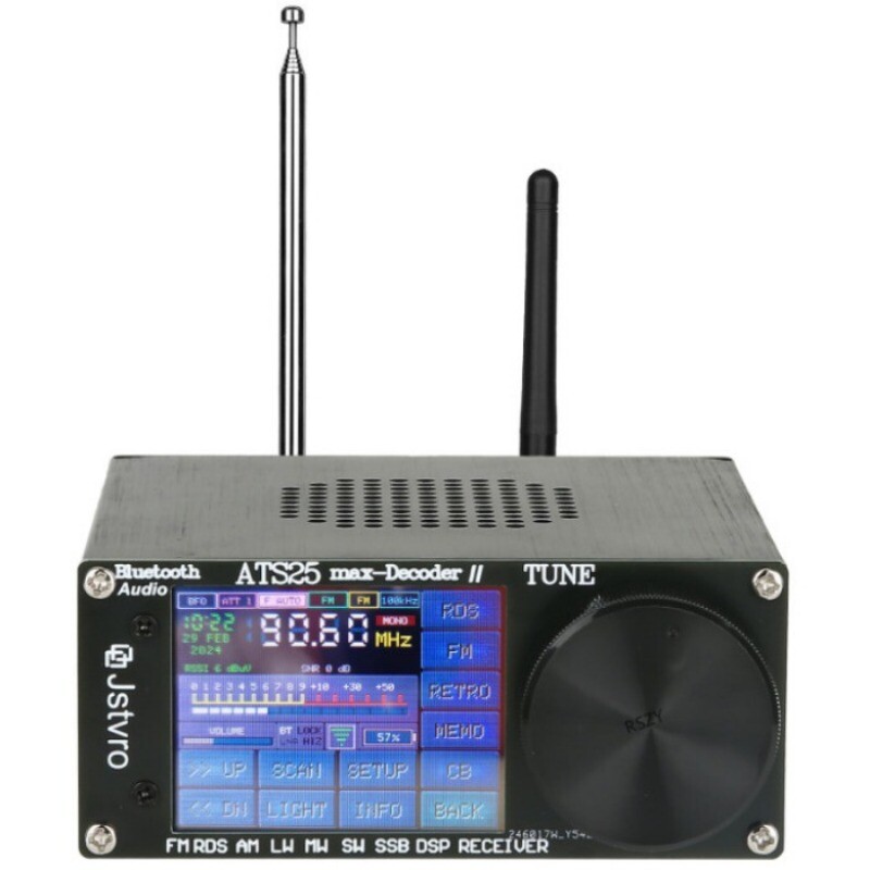 ATS-25max-Decoder2 Si4732 Full-Band Radio Receiver CW RTTY FT4 FT8 LSB SW LNA US