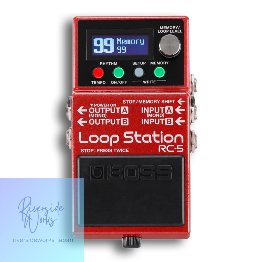 BOSS RC-5 Loop Station Looper Effect Pedal for Guitar
