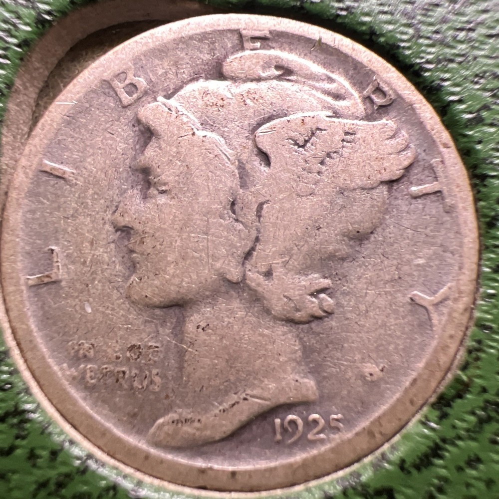 1925 S MERCURY DIME! Nice Better Early Date