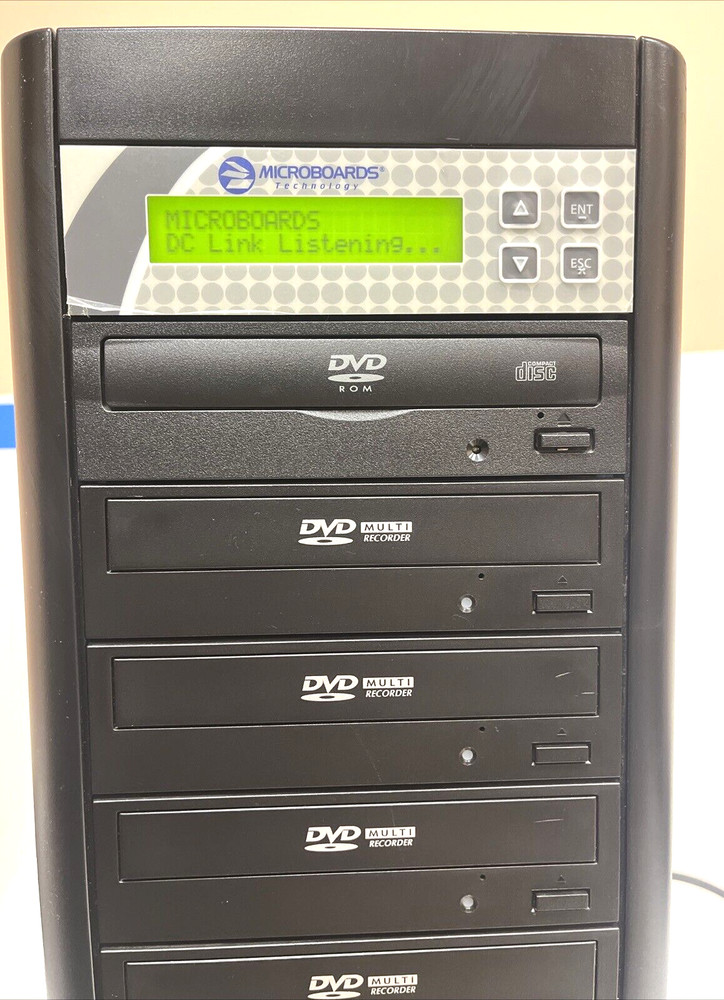 Microboards Technology DVD/CD Duplicator - Model: DVD PRM NET-20 TESTED!