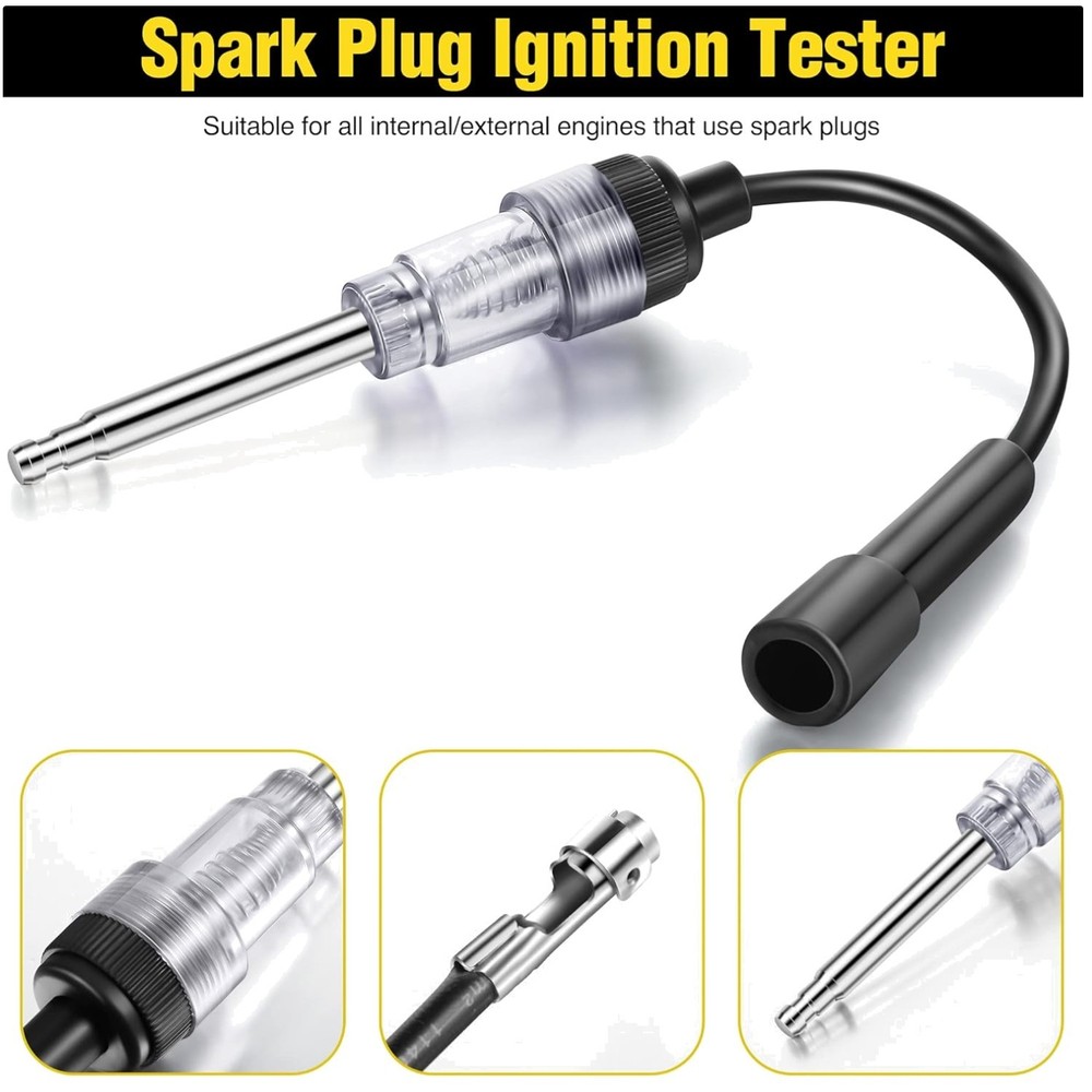 Universal Engine Testing Tools with Cylinder Pressure Gauge