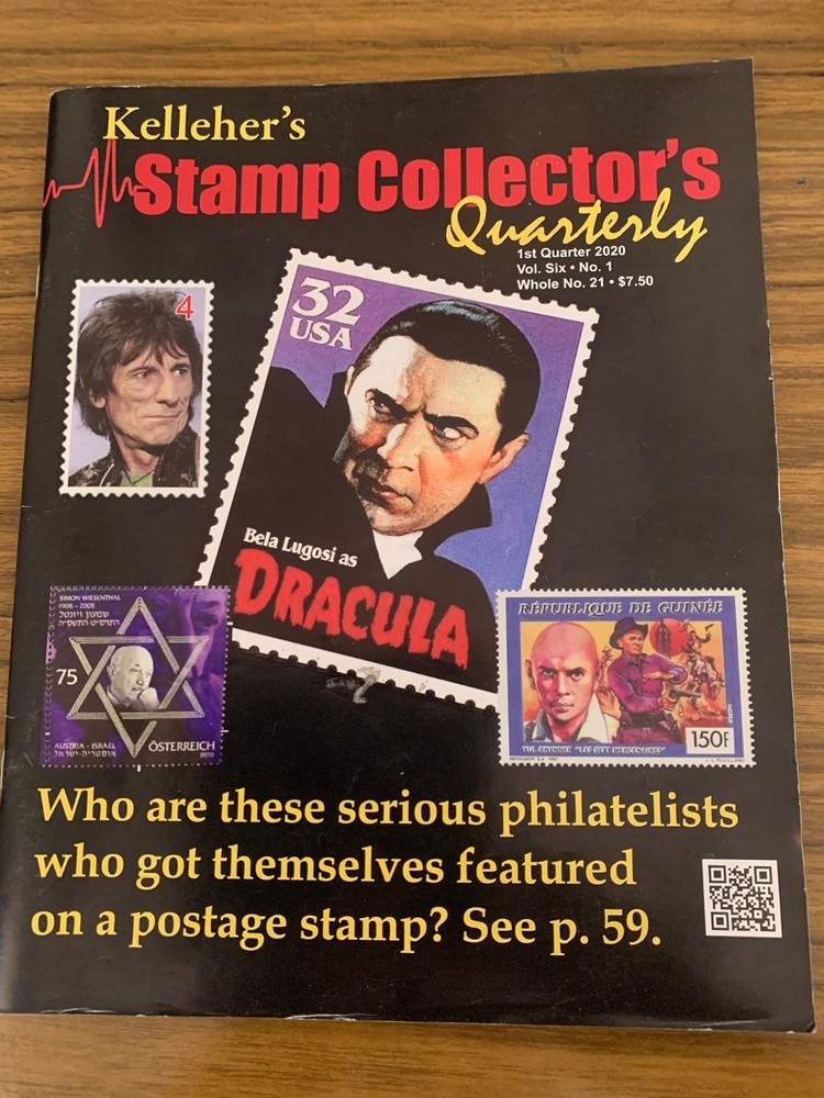 Kelleher's Stamp Collector's Quarterly, 1st Quarter 2020, Vol 6, no 1