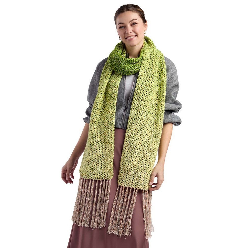 Premier® Spring Shades Scarf Crochet Kit