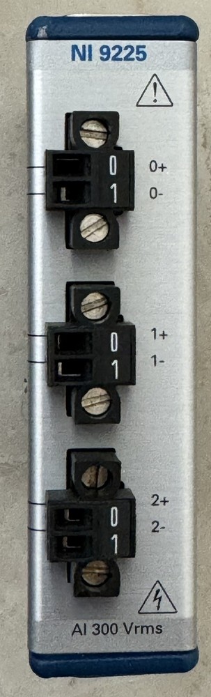 National Instruments NI-9225 Analog Input Module +/- 300Vrms 24bit