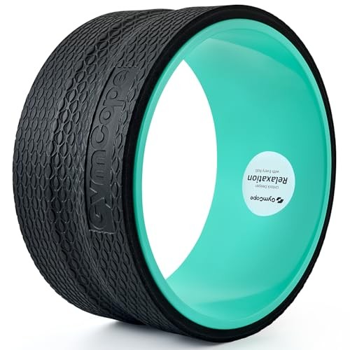 Back Wheel Foam Roller – Targeted Back & Neck Relief, 10 Inch-Medium Mint Green