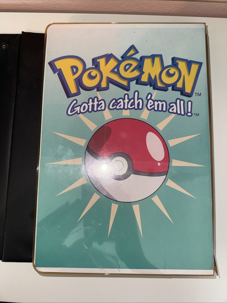 Vintage Pokemon Stack And sticker binder