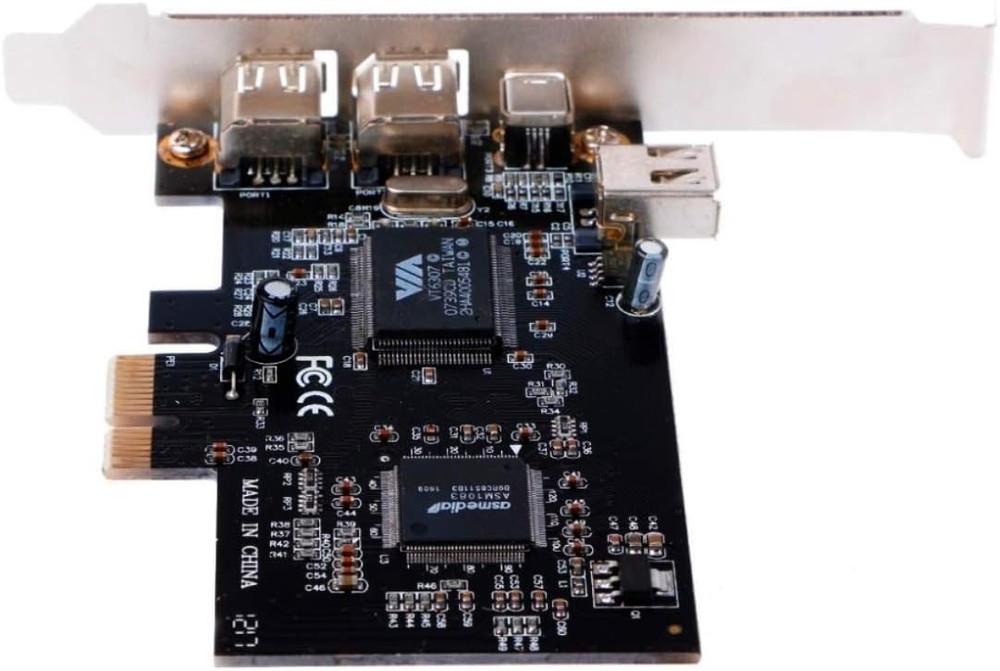 Robust PCIe Firewire 400 Card - Multi-Device Compatibility with Windows & Mac OS