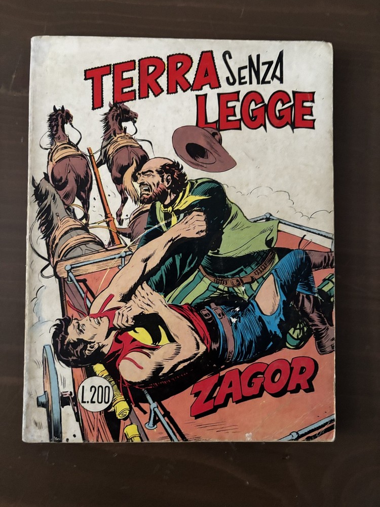 ZAGOR ZENITH No.123 (ZAGOR 72) Original - Bonelli