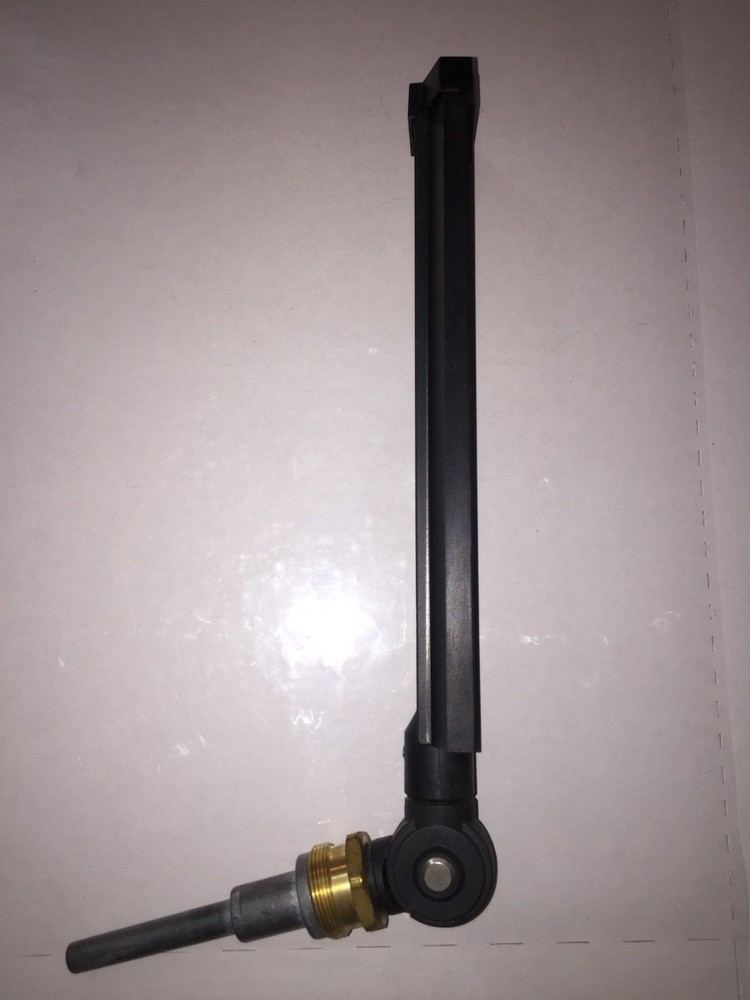 WIKA Adjustable Angle Thermometer 0-160F Blue Fluid 10"