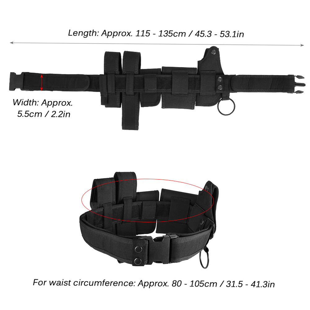 Belt Law Enforcement Modular Equipment K5K7