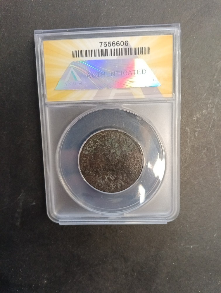 1800 Draped Bust Large Cent ANACS GOOD 6