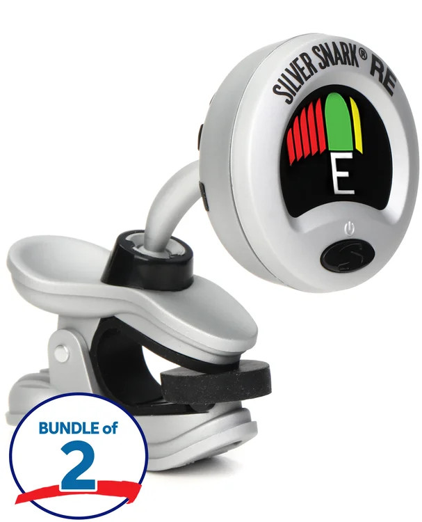 Snark Silver Snark Chromatic Tuner 2-pack