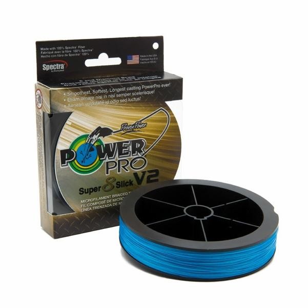 Power Pro Super Slick V2 Braided Line 1500yd Free 2 Day Ship