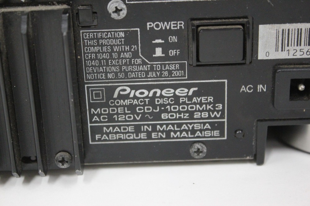 Pioneer CDJ-1000MK3 Digital CD Compact Disc Deck Turntable Player