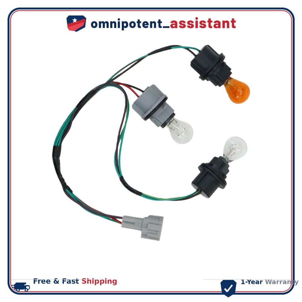 Socket & Wire Tail Light Wiring Harness For Nissan Frontier 1998-2002