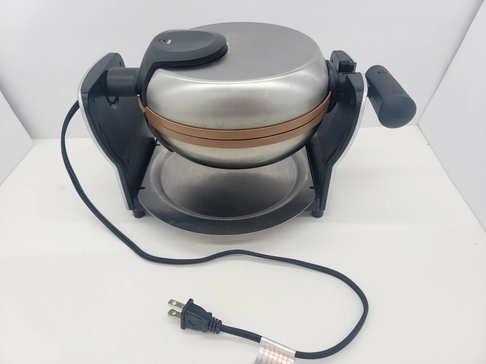 Bialetti Ceramic Coated Rotating Belgian Waffle Maker WORKS - Model TSK-2901BW