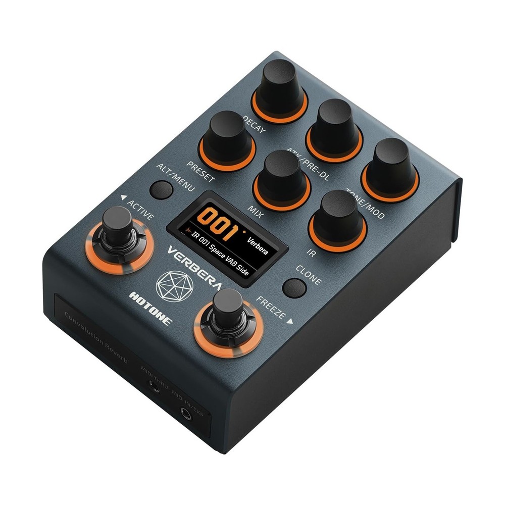 Hotone Verbera NC-200 Convolution Reverb Effects Processor (power supply incl...