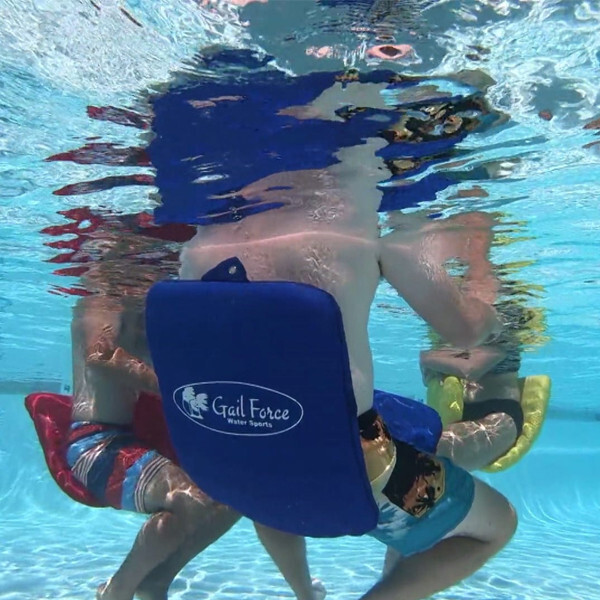 Gail Force Extra Thick Leisure Swimming Saddle Float - Orange