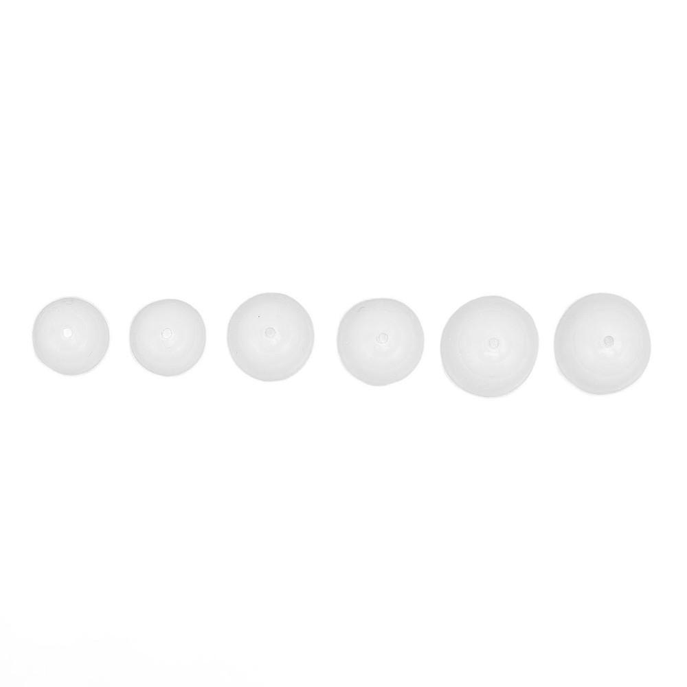 6pcs Hearing Aid Ear Tips Soft Comfortable Silicone Hearing Aid Earbud Tip For