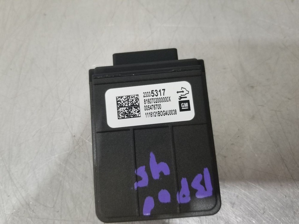 16 2016 CHEVY COLORADO FRONT VIEW CAMERA PROJECTOR 23335317