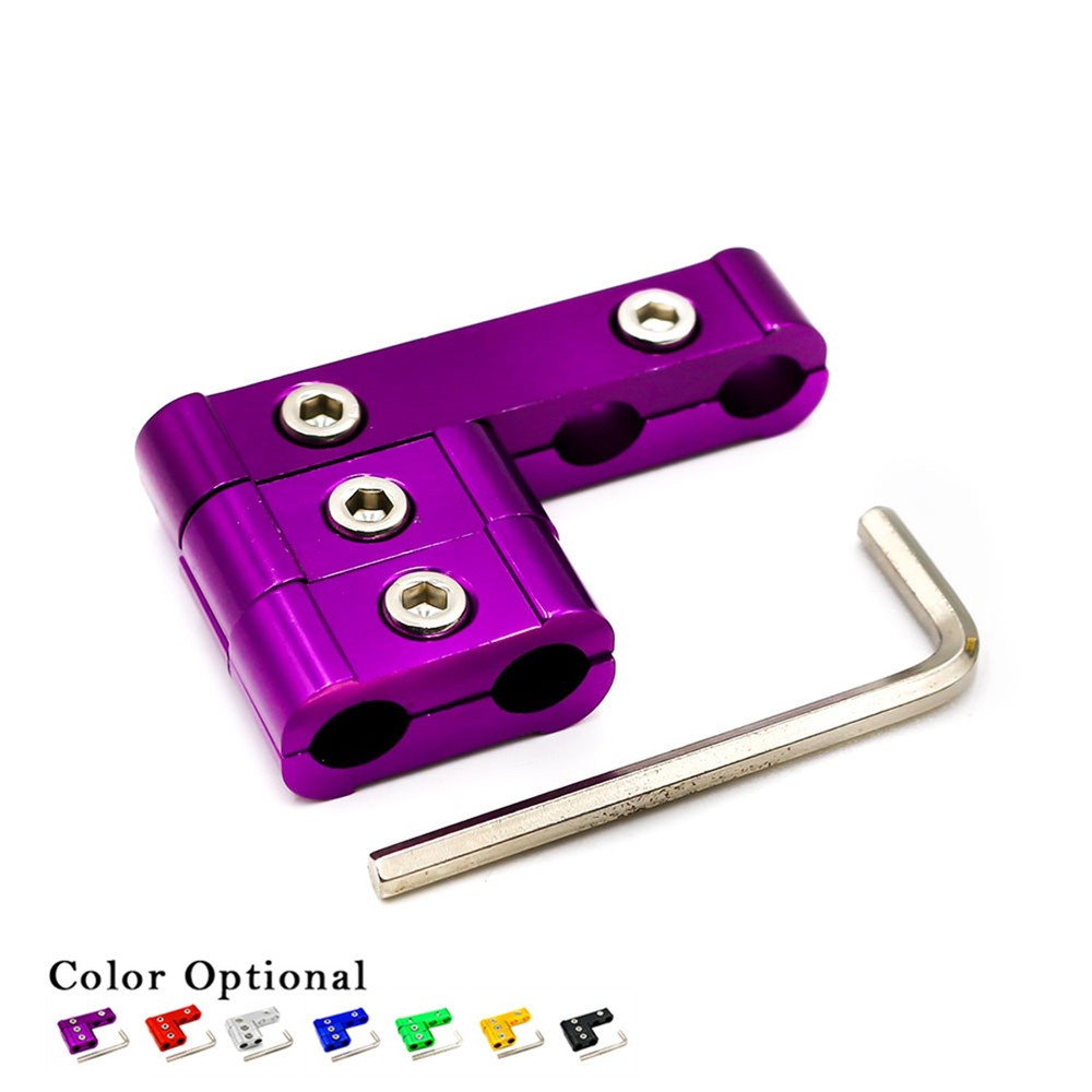 4set Engine Spark Plug Wires Separator Divider Clamp Kit For 8mm 9mm 10mm