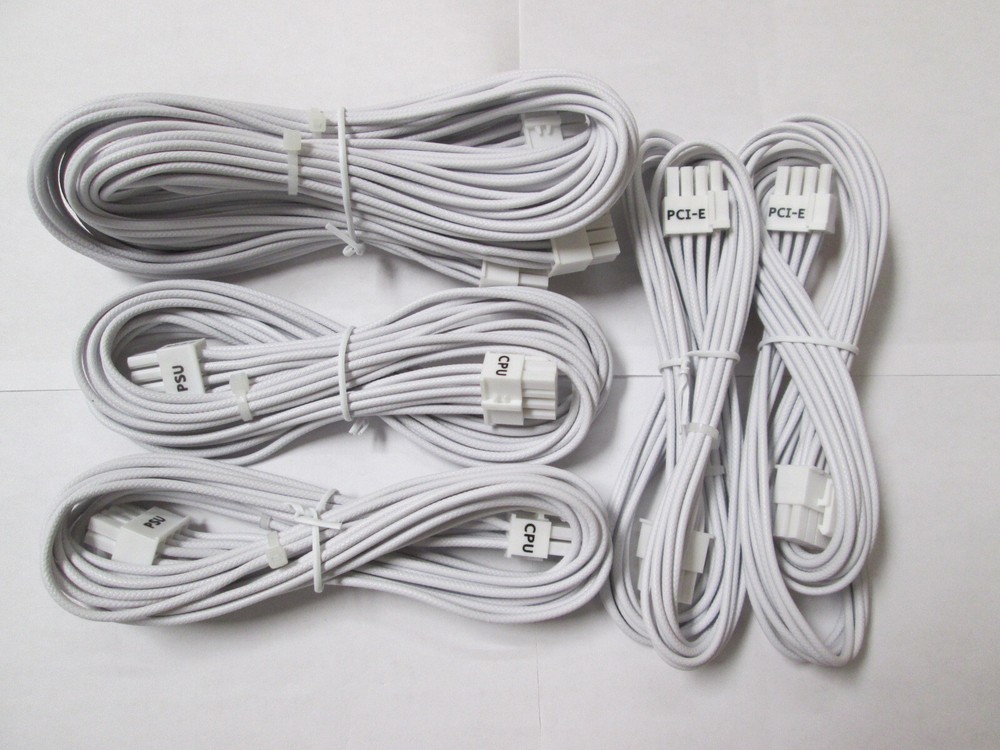 Seasonic Modular Power Cable Set White NEW!