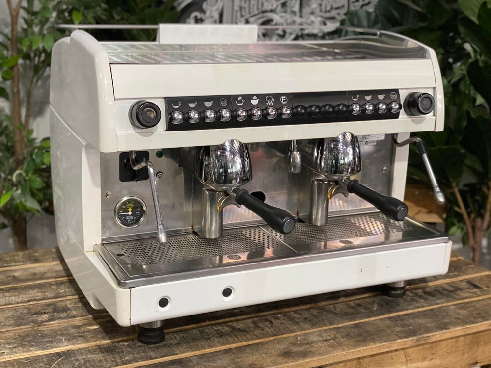 WEGA SPHERA 2 GROUP WHITE ESPRESSO COFFEE MACHINE