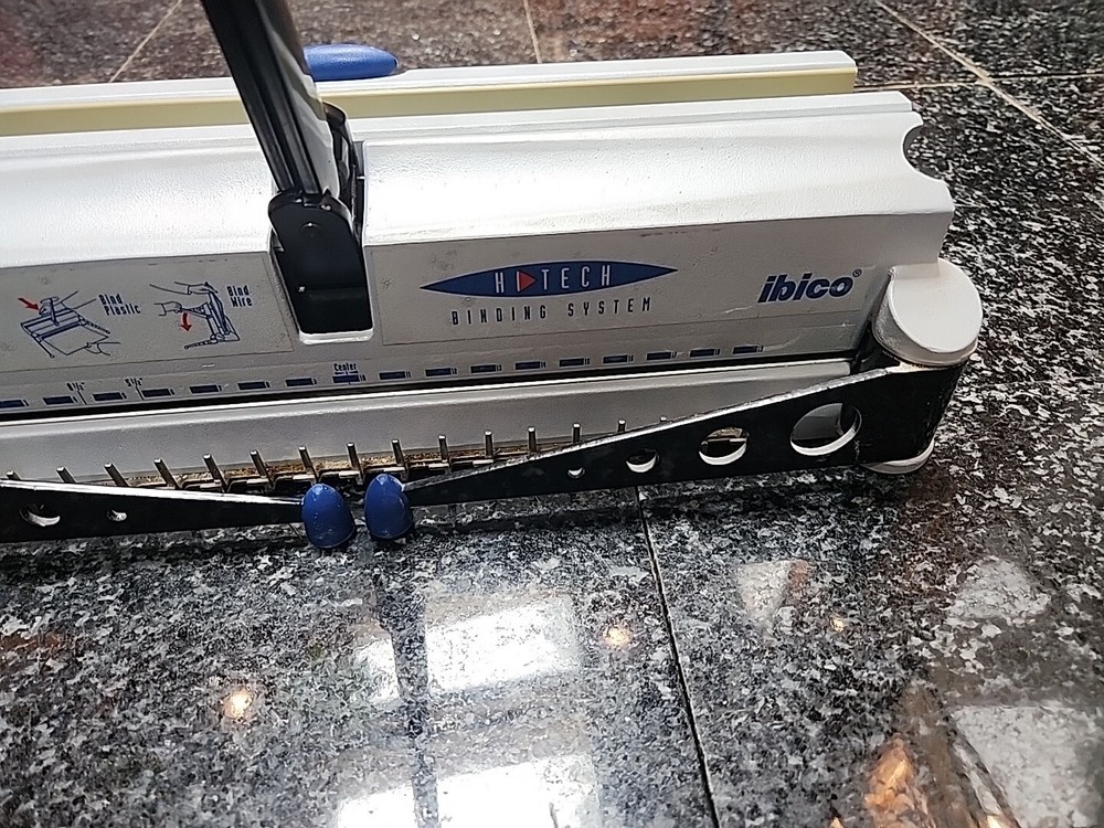 Ibico HI-Tech Binding System 19 Comb Punch Plastic Wire Machine FREE SHIP