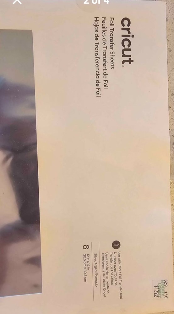 Cricut Foil Transfer Kit & Sheets for Maker Explore 3 Tips MPN 2008726