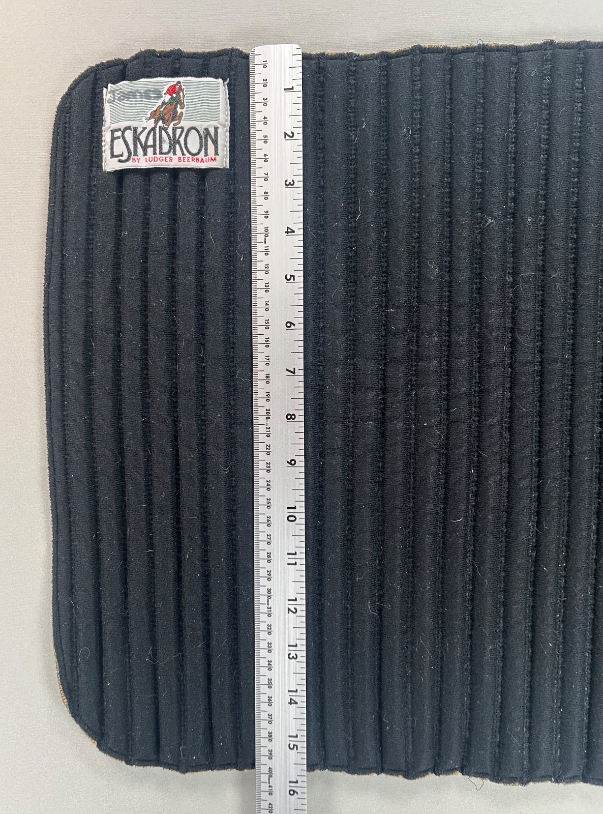 16" Eskadron Black Climatex Bandage Liners / Standing Wraps (Set of 4)