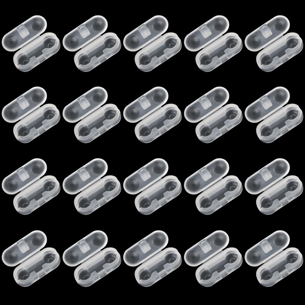 20 Pcs Plastic Chain Connectors Roller Shade Bead Chain Connector Replacement